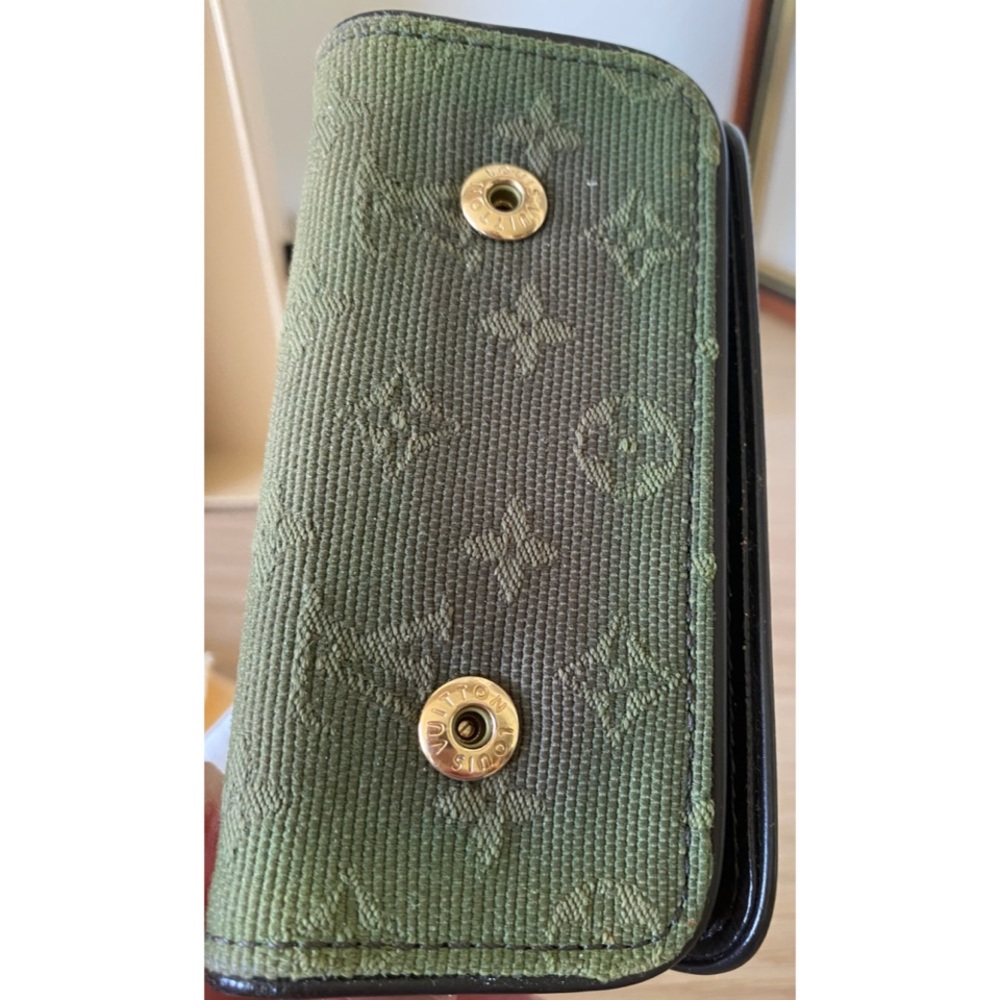 Louis Vuitton 4 Ring Key Holder Khaki Vintage Dust Bag & Box M92431 Monogram - Picture 13 of 16